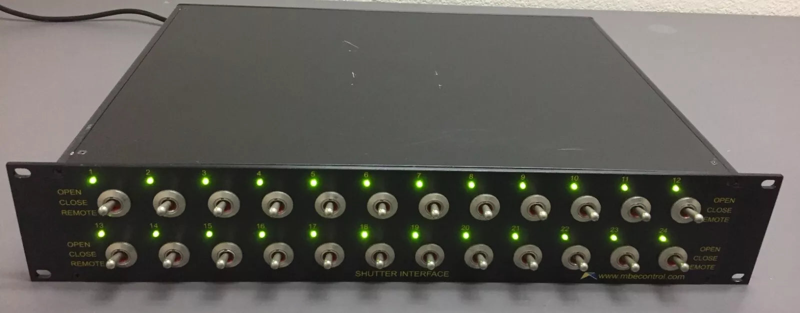Riber Solenoids Shutter Controller 24 Channels