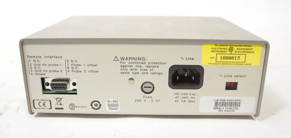 HP / Agilent 1143A Probe Offset and Power Module for 54700 Series Probes
