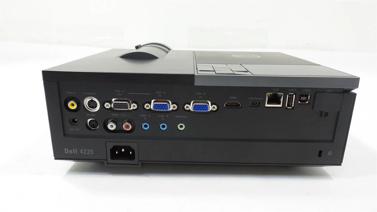 Dell 4220 Full HD DLP Projector - 4100 Lumens - Operating Timer : 240 Hours
