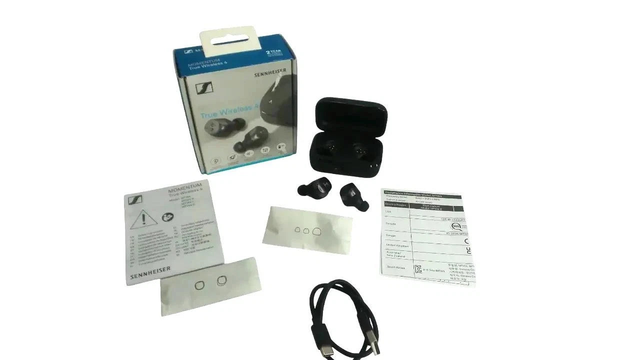 Sennheiser Momentum True Wireless 4 MTW4 Earbuds Blk Graphite Free shipping