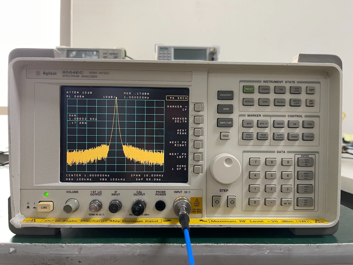 Agilent 8564EC 30Hz - 40GHz Spectrum Analyzer w/ opt. 006, 007 _00630