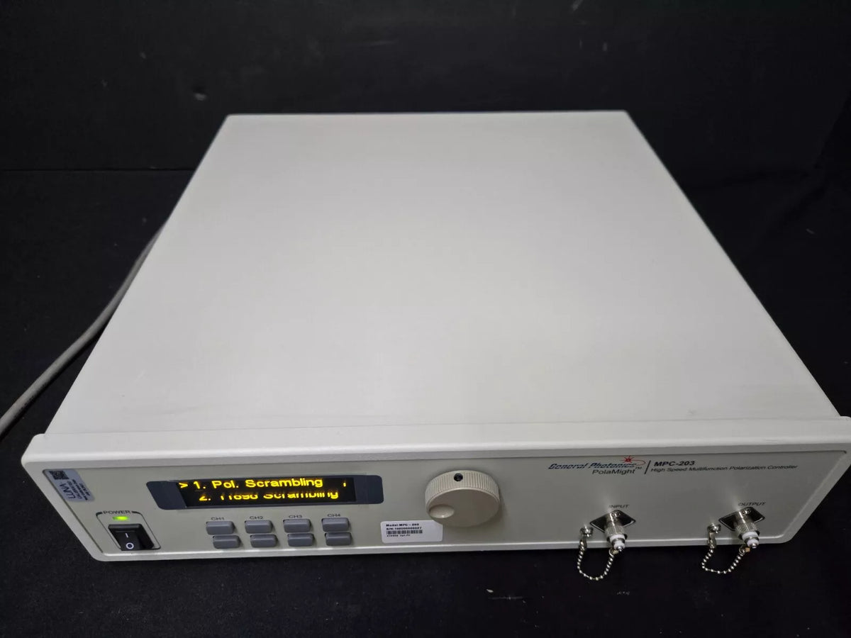General Photonics MPC-203 Polarization Controller (P/N: MPC-203-1-FC/PC)