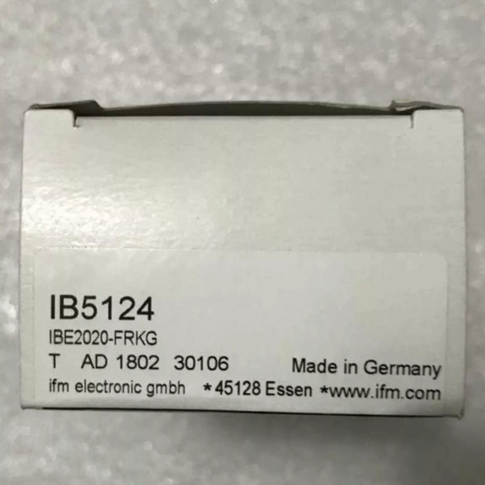 New IFM IB5124 Proximity Switch Sensor - Reliable Industrial Sensor