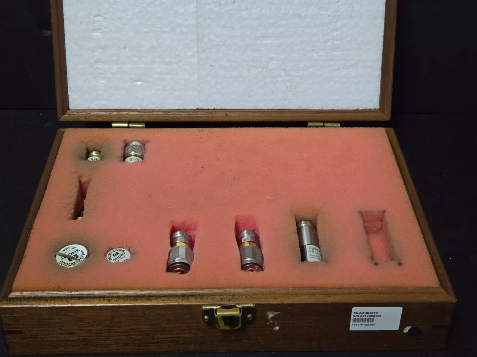 HP/Agilent 85032B Type N Calibration Kit with Missing Adapters (6100)