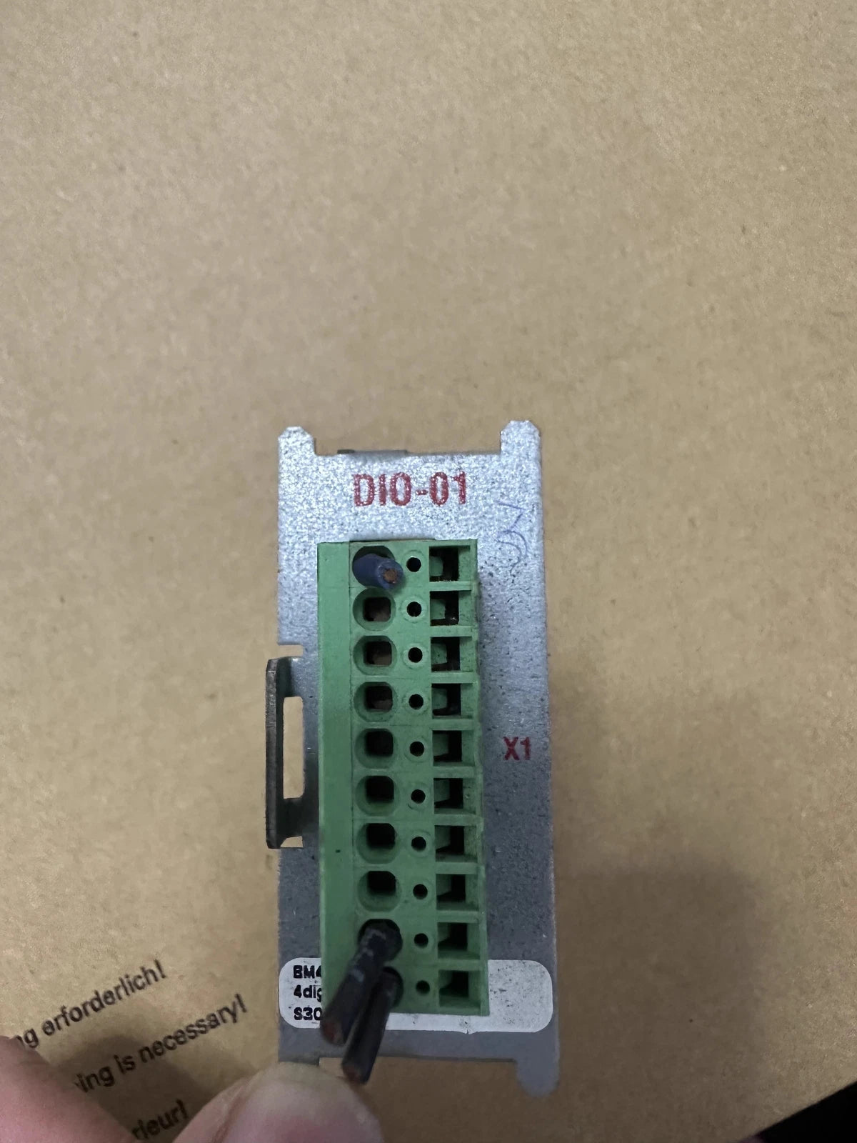 BAUMULLER DIO-01 BM4-F-DIO-01 Digital Input/Output Module