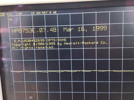 HP 8753E Network Analyzer 30kHz to 3GHz (2699)