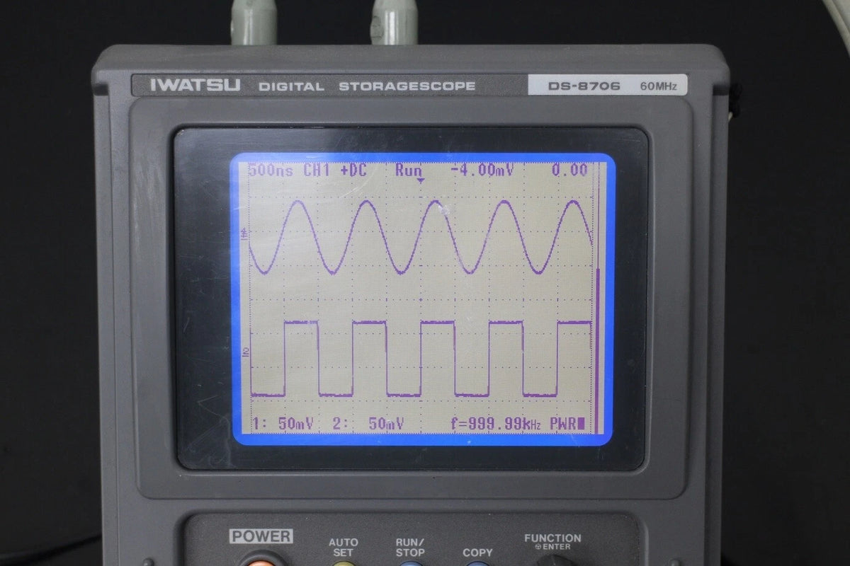 IWATSU DS-8706 KANSOKUOU DC-60MHz 2ch Oscilloscope