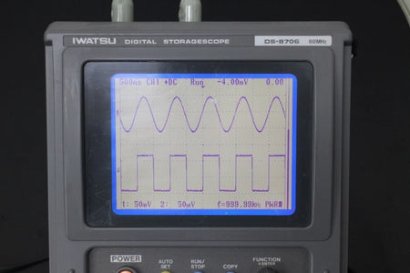 IWATSU DS-8706 KANSOKUOU DC-60MHz 2ch Oscilloscope