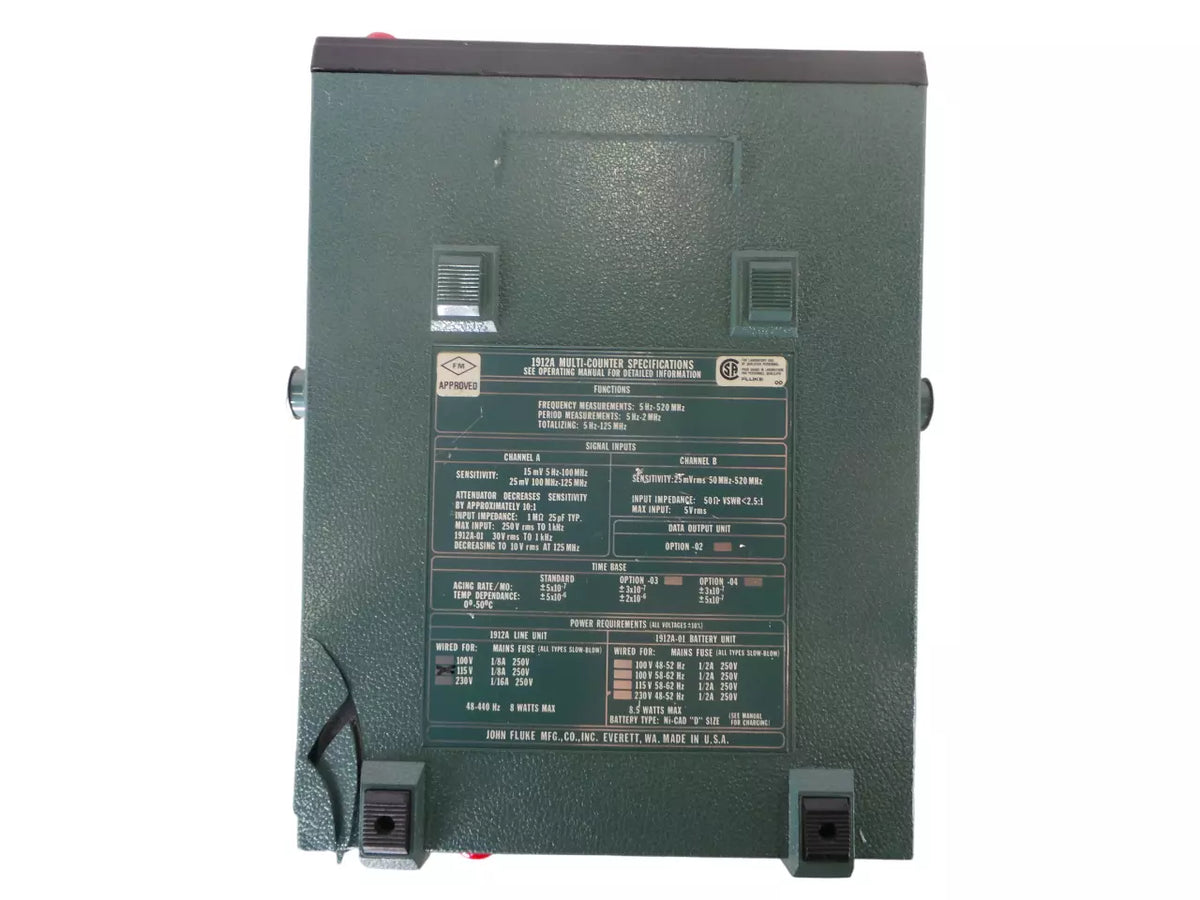 Fluke 1912A Multi-Counter Precision Instrument