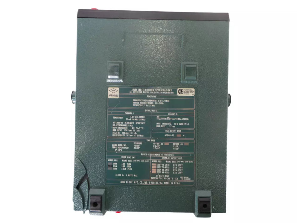 Fluke 1912A Multi-Counter Precision Instrument
