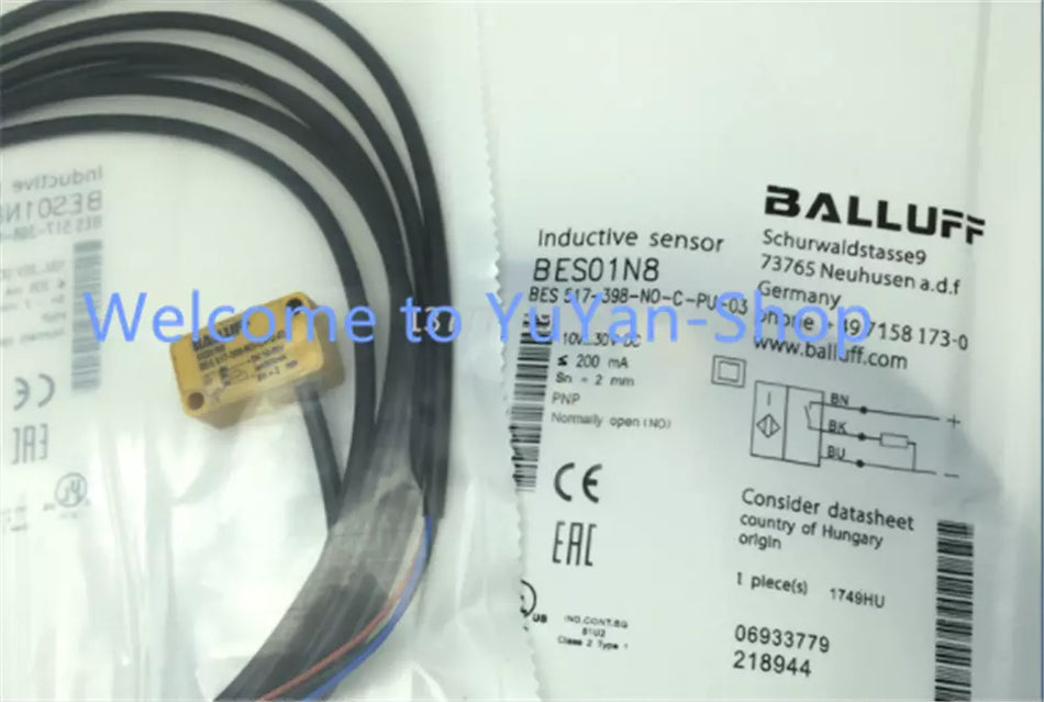 1PC NEW FOR Balluff BES01N8 BES 517-398-NO-C-PU-03 Inductive Sensor