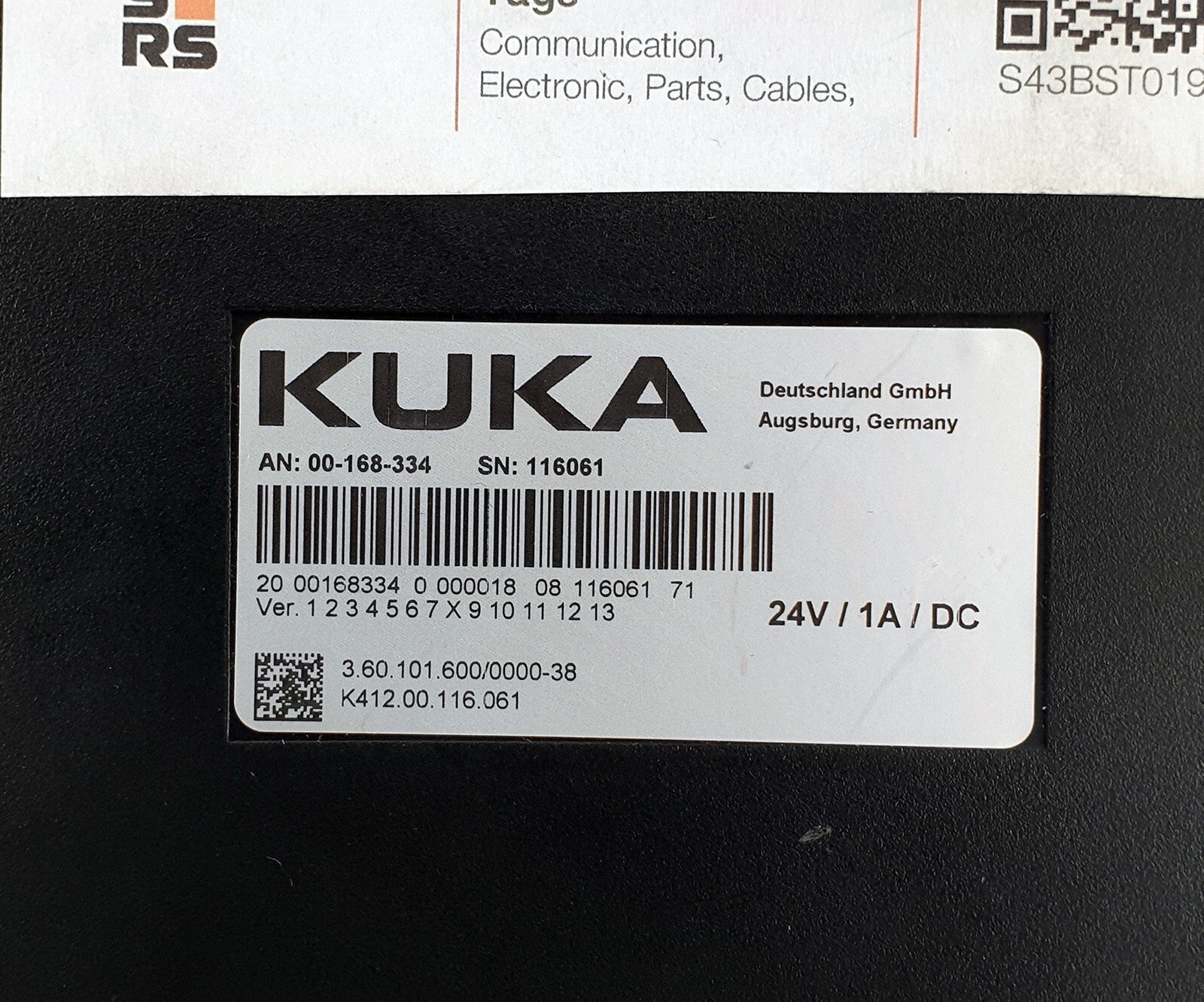 KUKA Robot Controller KRC4 Teach Pendant