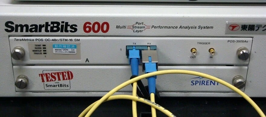 SPIRENT POS3505AS OC-48c/STM-16 1310nm