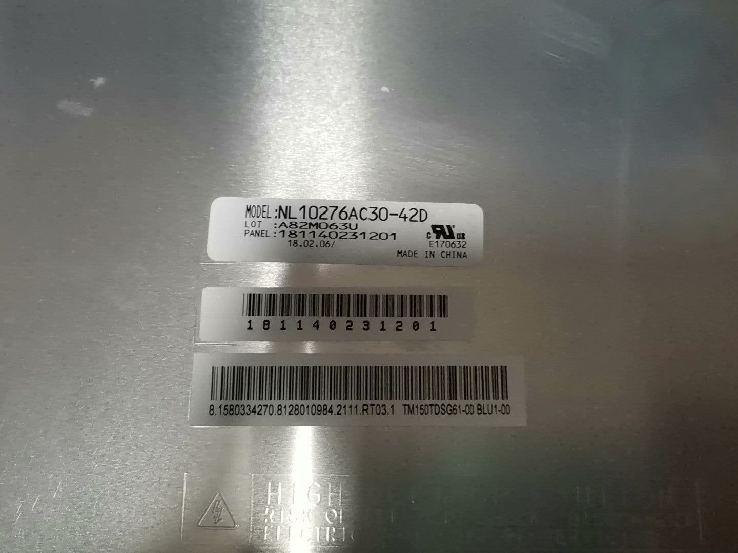 NEC 15-inch LCD Display Panel