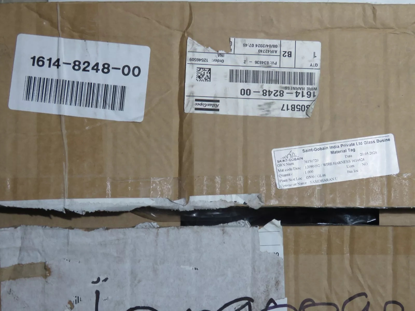 Atlas Copco 1614824800 Electrical Wiring Harness for Reliable PLC Module