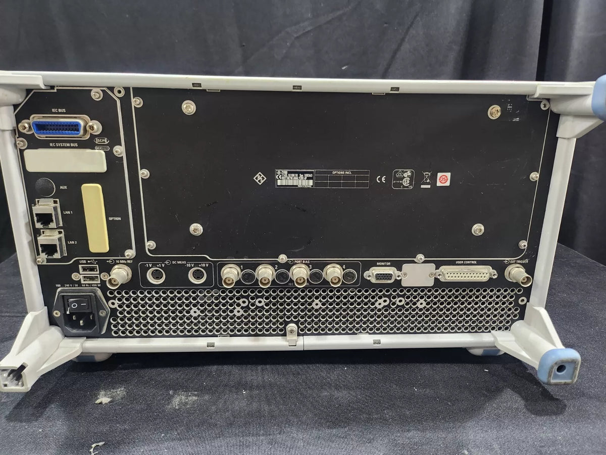 R&S ZVB8 Vector Network Analyzer 300 kHz to 8 GHz As-is (0363)