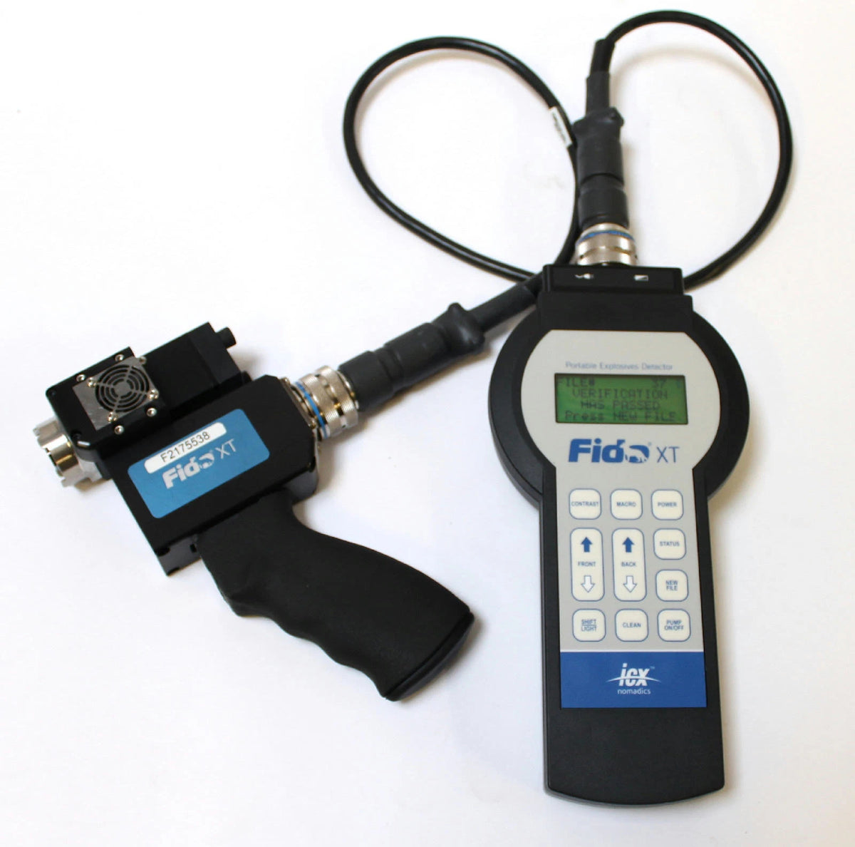 Flir Fido XT Portable Explosives Detector w/ Multiple Accessories