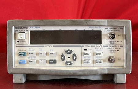 Agilent/Keysight 53150A Opt. 001 Microwave Frequency Counter DC to 20 GHz