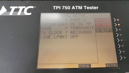 TTC TPI Division 750E ATM Tester with Advanced Features