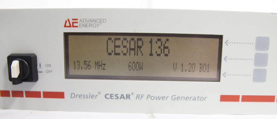 Advanced Energy Cesar 136 RF Plasma Generator 600W 13.560MHz