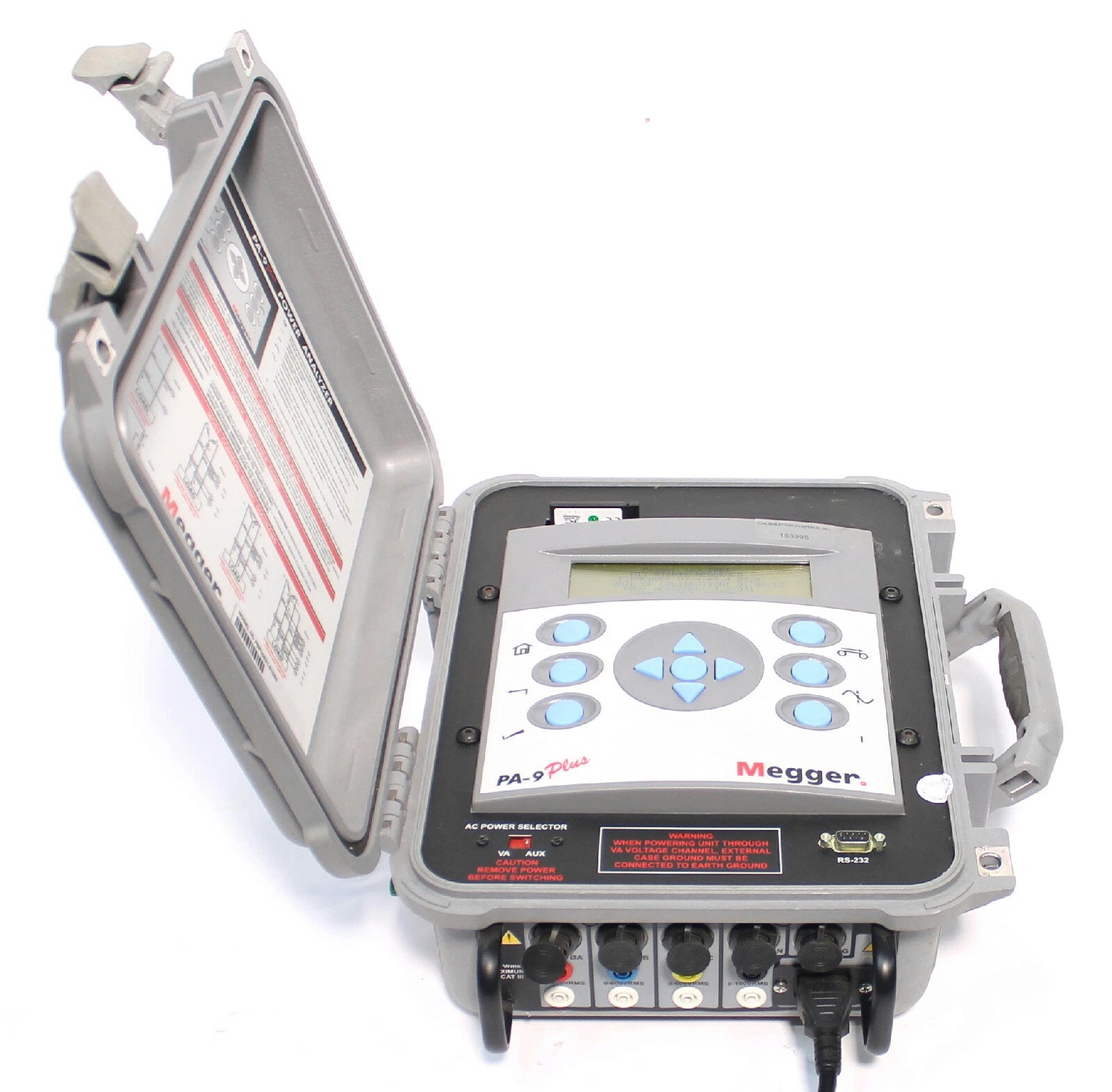 Megger Metrosonics PA-9 Plus Portable Power Analyzer