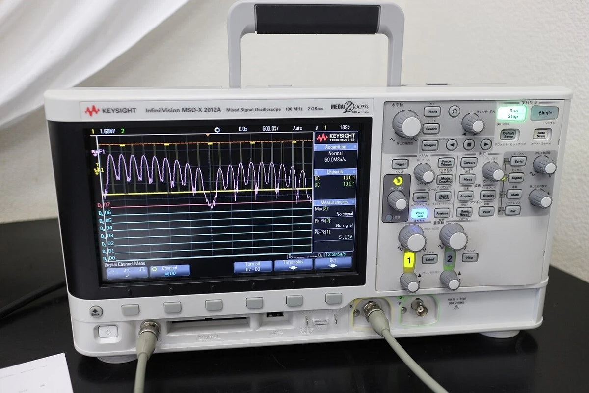 Keysight MSOX2012A DC-100MHz 2ch InfiniVision Mixed Oscilloscope +FG