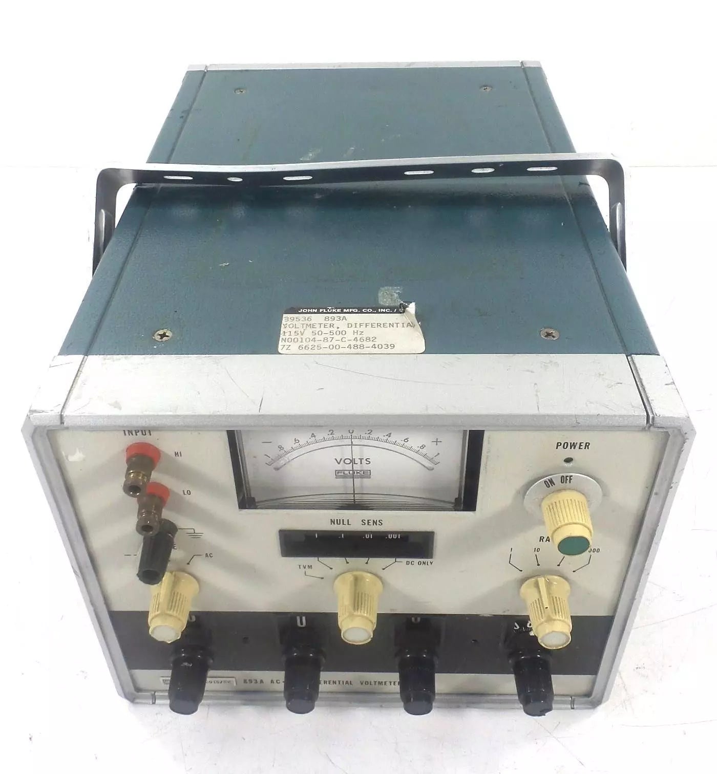 Fluke 893A AC-DC Differential Voltmeter