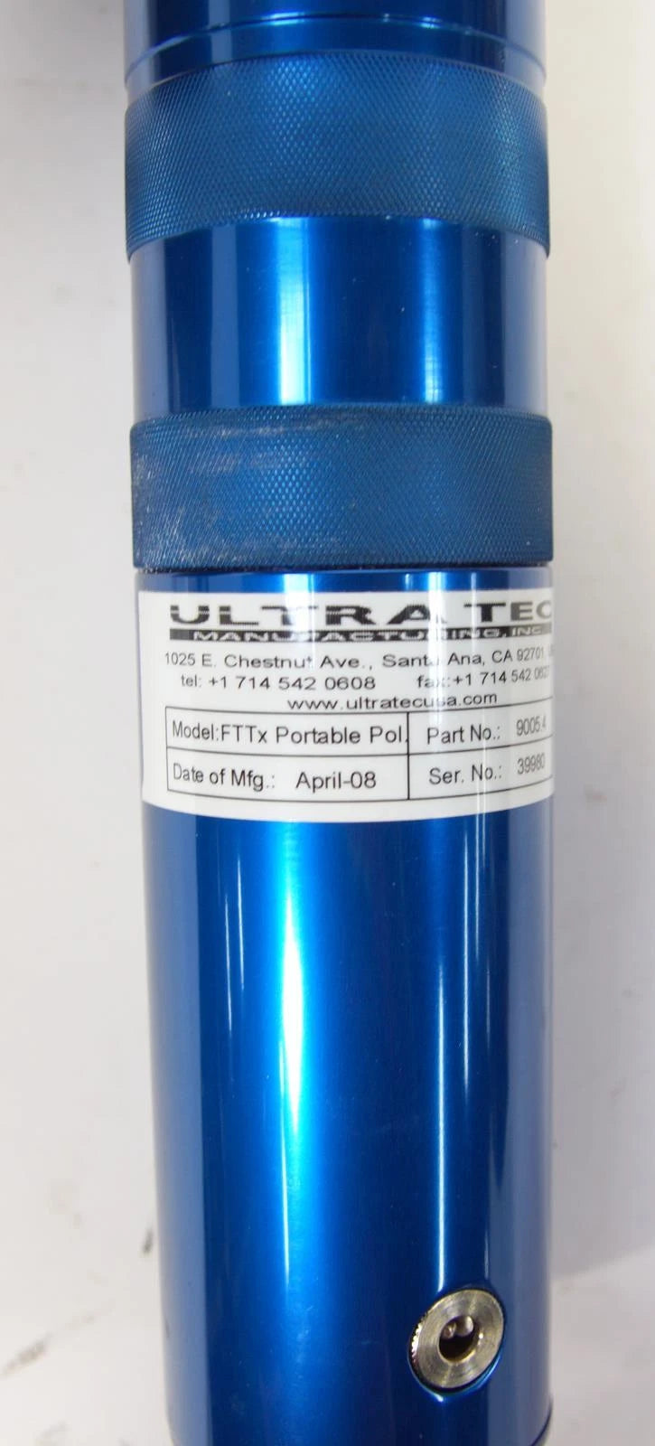 Ultra Tec Fiber Optic Polisher FTTX Portable 9005.4 Polishing Discs Gauge
