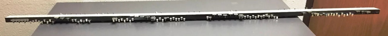 Eldre Corp Bus Bar Block with 190 Connecting-Points & 69 Inches Long