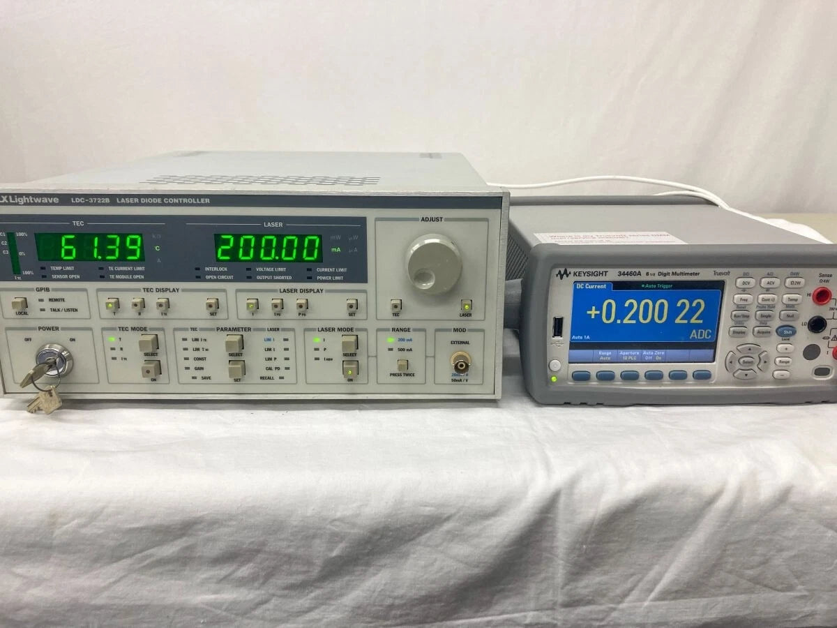 ILX Lightwave LDC3722B Laser Diode Controller