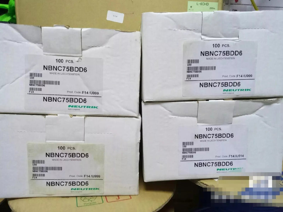 1 box (100pcs) NEW NBNC75BDD6 2.5 crimp BNC plug #V2QA CH - XG eqpt