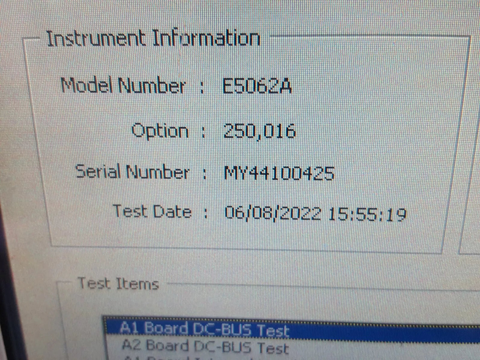 Agilent E5062A ENA Network Analyzer 300kHz-3GHz W/opt. 250 016 (0425)