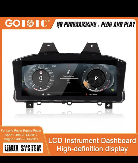 Land Rover Range Rover Vogue L405 LCD Digital Cluster Speedometer (2013-2017)