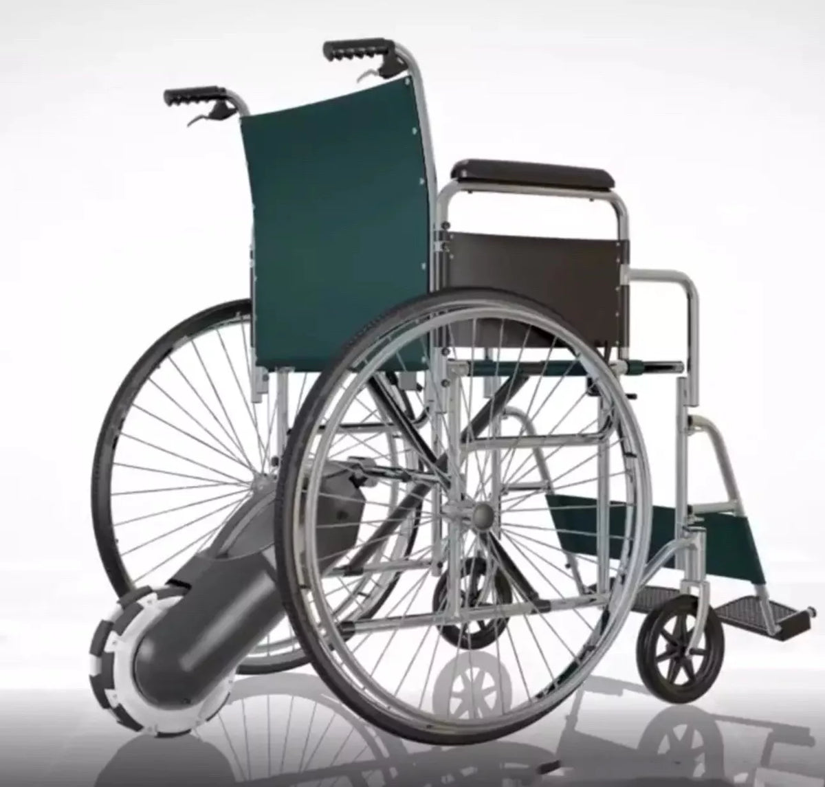Intelligent Powerpack Motor System for Turning Wheelchair into Electric Chair