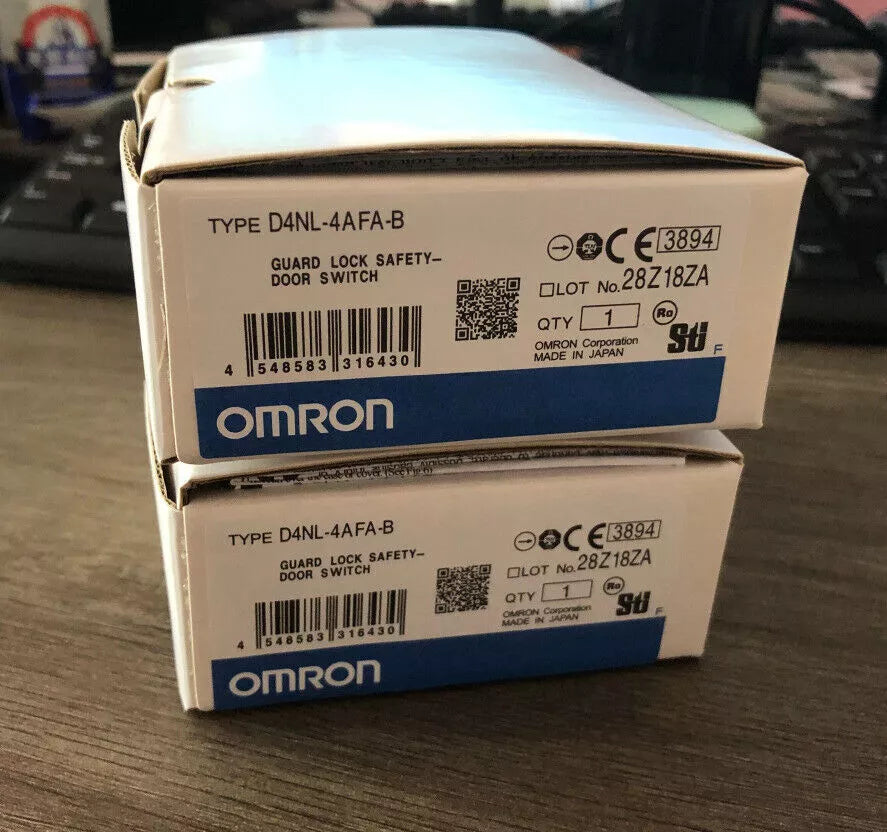 Omron D4NL-4EFA-B Safety Door Switch - 1PC New D4NL4EFAB with Expedited Shipping