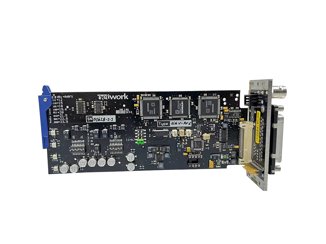 Nevion AAV-MUX 2 Ch Stereo Analogue Audio Embedder without Optical Output