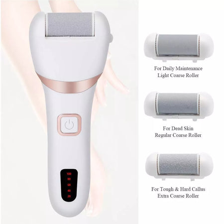 Rechargeable Electric Callus Remover with LED Pedicure Tool