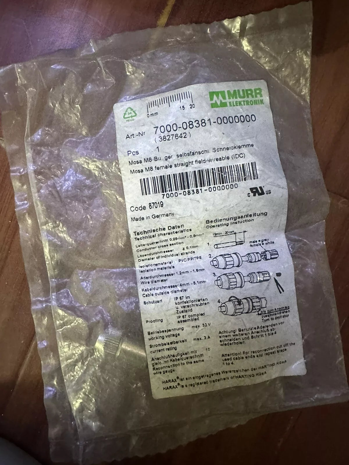 Murr 7000-08381-0000000 Compact Power Supply Module