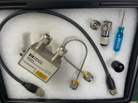 Agilent 87512A Transmission/Reflection Test Kit 50 ohm DC to 2GHz, w/case - XG eqpt