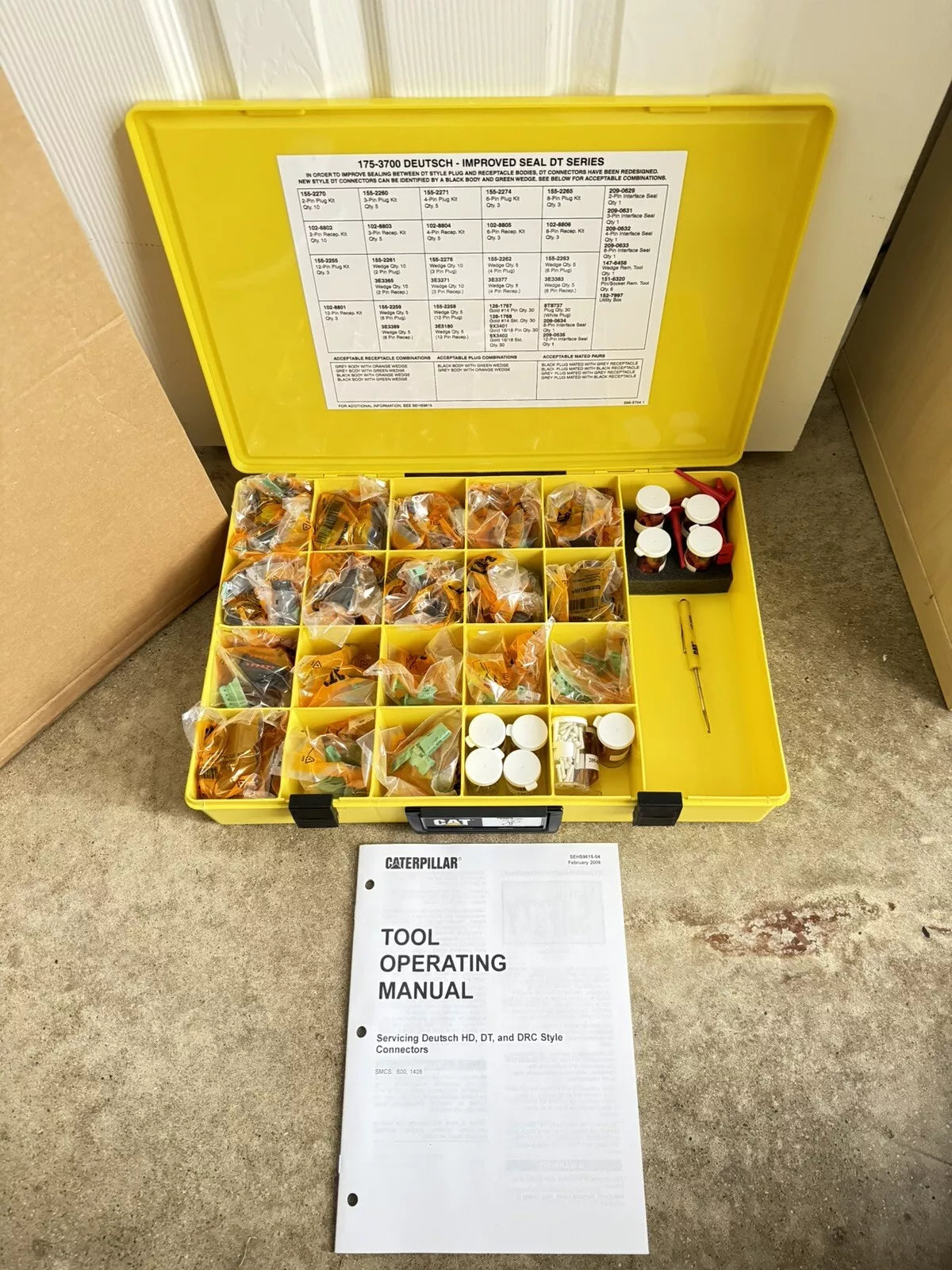 Caterpillar 175-3700 Deutsch Seal DT Series Field Service Kit