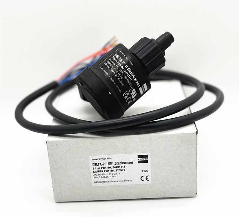 KRIWAN DELTA-PII 34731711 Compressor Oil Pressure Differential Switch