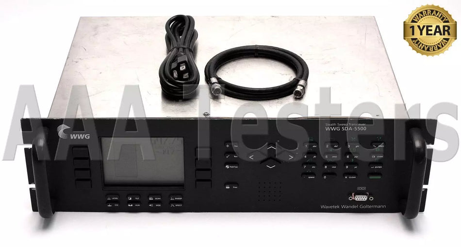 Acterna JDSU Wavetek WWG SDA-5500 Stealth Sweep Transceiver Manager For SDA-5000