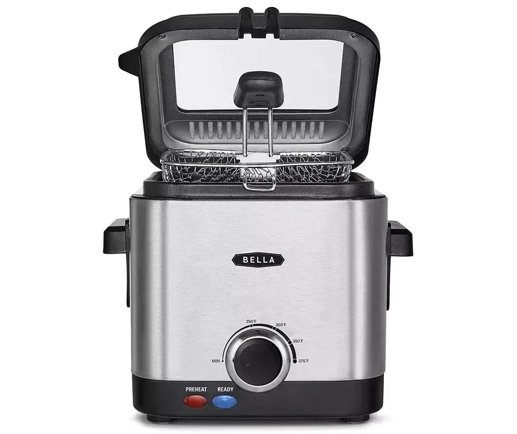 Bella PRO - 1.6-qt. Deep Fryer - Stainless Steel 90093- Free Shipping