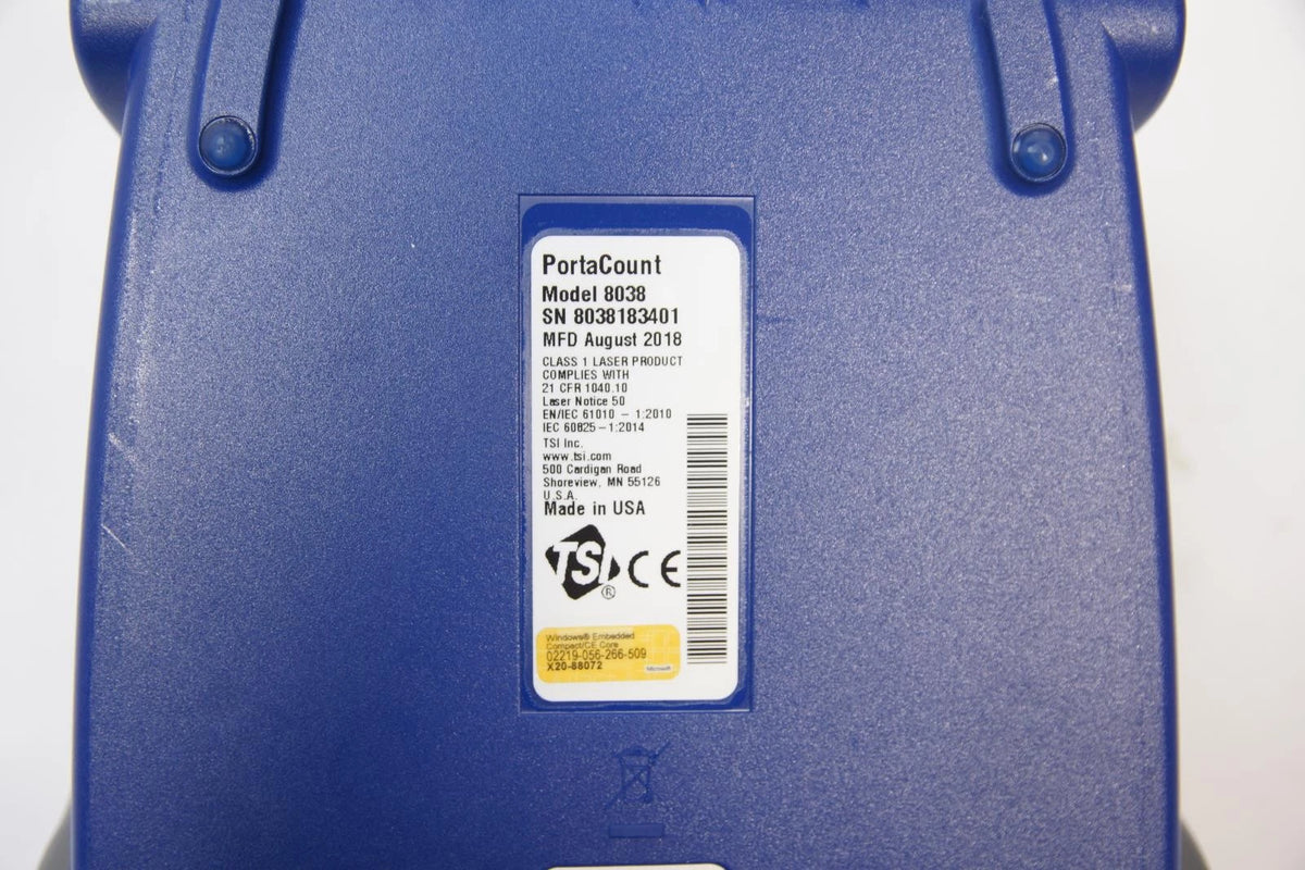 TSI PortaCount Pro+ 8038 Respirator Fit Tester
