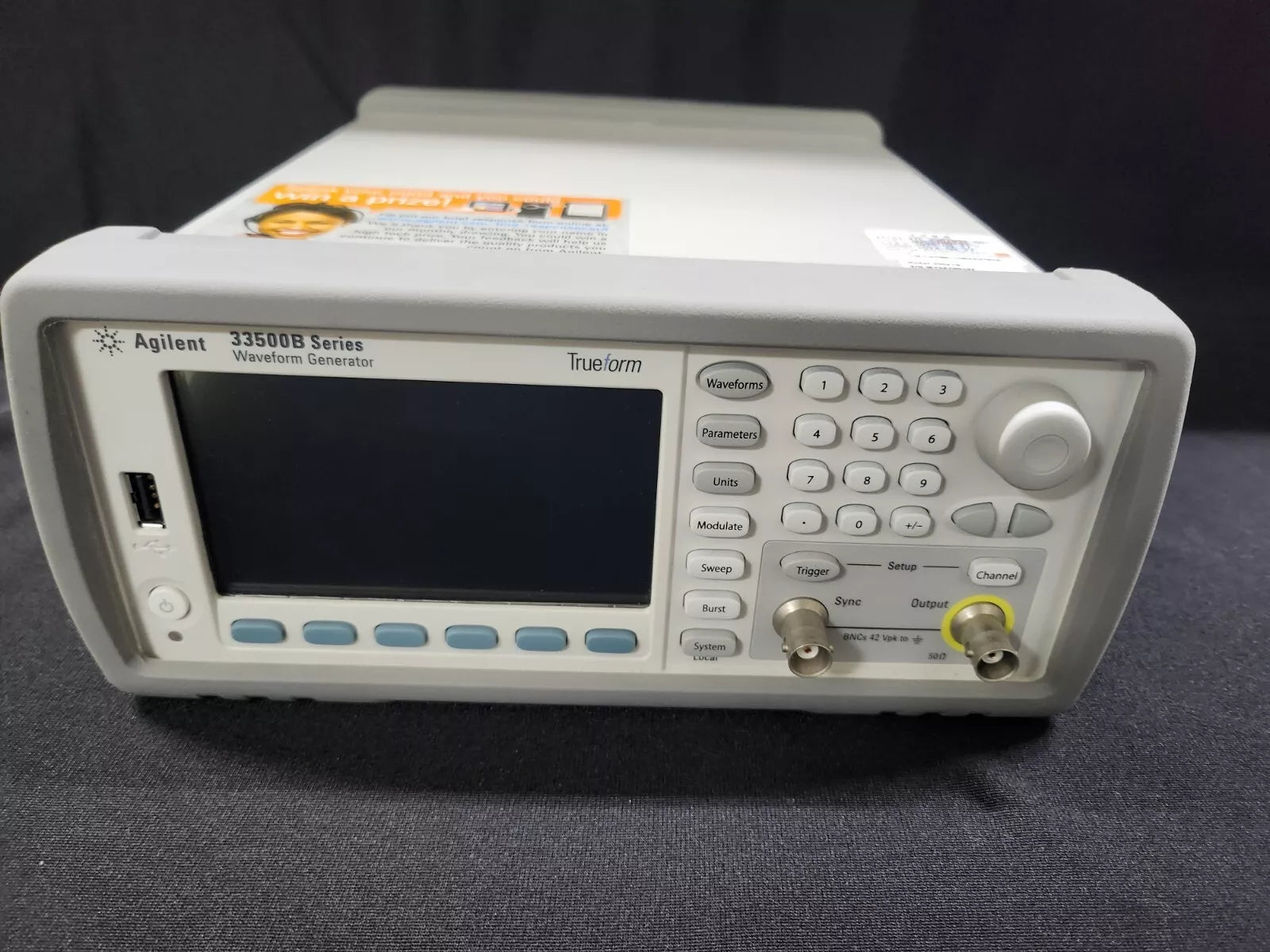 Agilent 33521B 30 MHz Waveform Generator with Arb (0137)