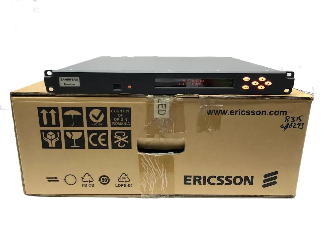 Tandberg RX8315 Distribution Receiver DVB S2/8PSK HD/SD MPEG4/2 4 RF IN/A