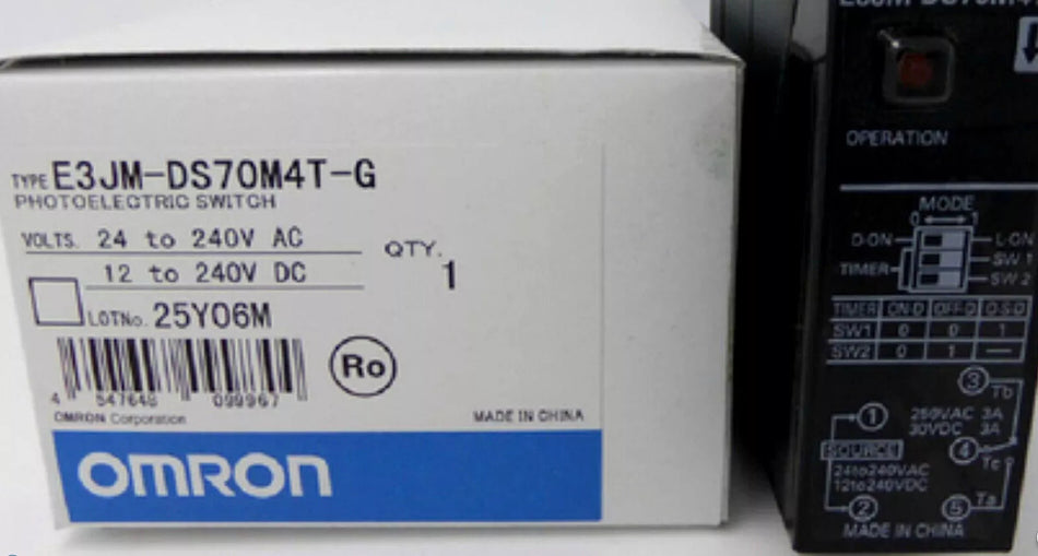 OMRON E3JM-DS70M4T-G Photoelectric Switch