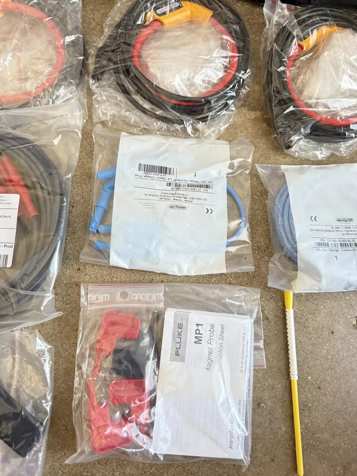 Fluke 1738 Power Logger Kit 3 Phase with Accessories Calibrated 2024