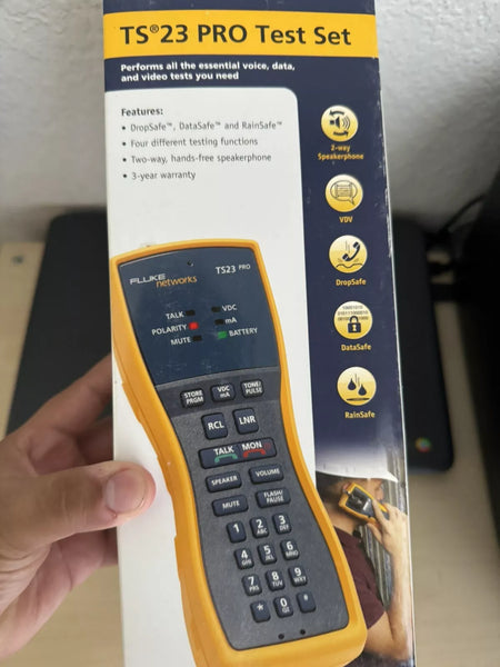 Fluke Networks TS23 Pro Test Set - New Sealed