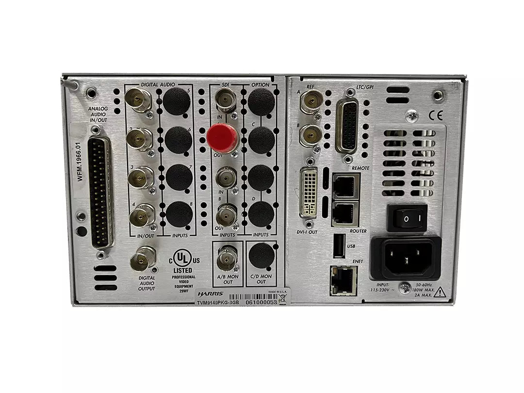 Harris TVM9140PKG-3GB Multiformat Video Waveform Monitor